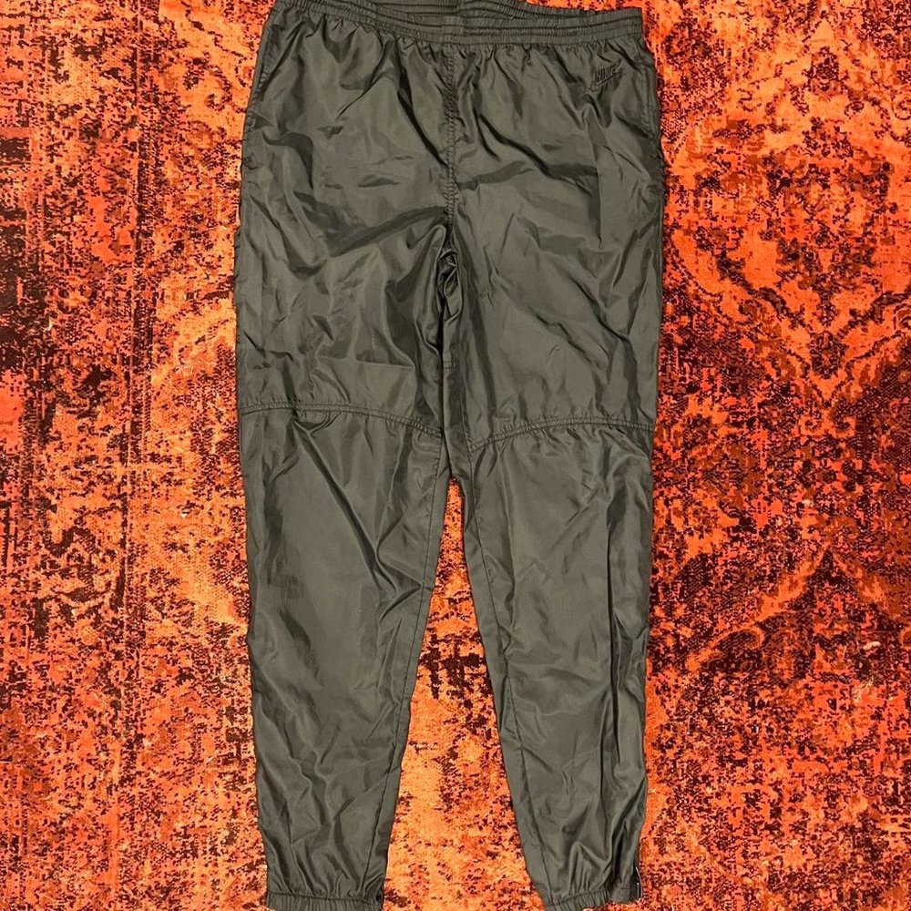 Nike Black Trackpants (Zipper On the ankles)